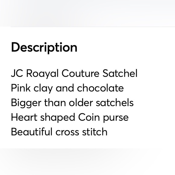 Juicy Couture Royal Satchel Light Pink/Clay&Chocolate/wallet. 4 piece NEW🔥 - Picture 15 of 16